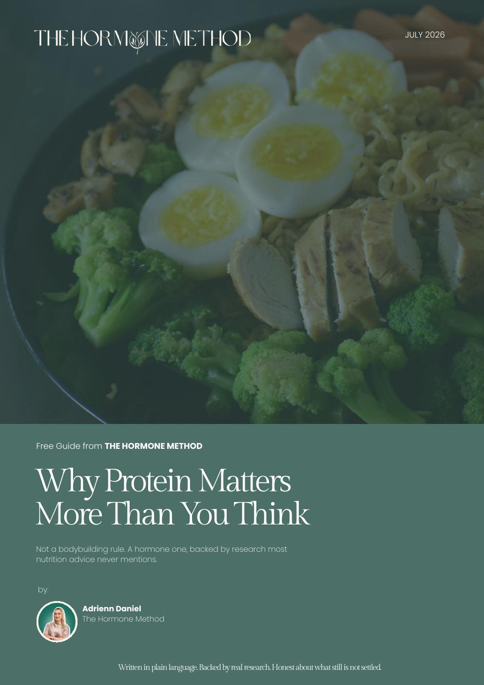 Why Protein Matters More Than You Think cover