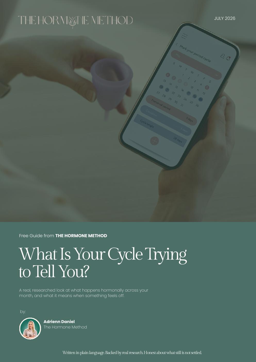 What Is Your Cycle Trying to Tell You? cover