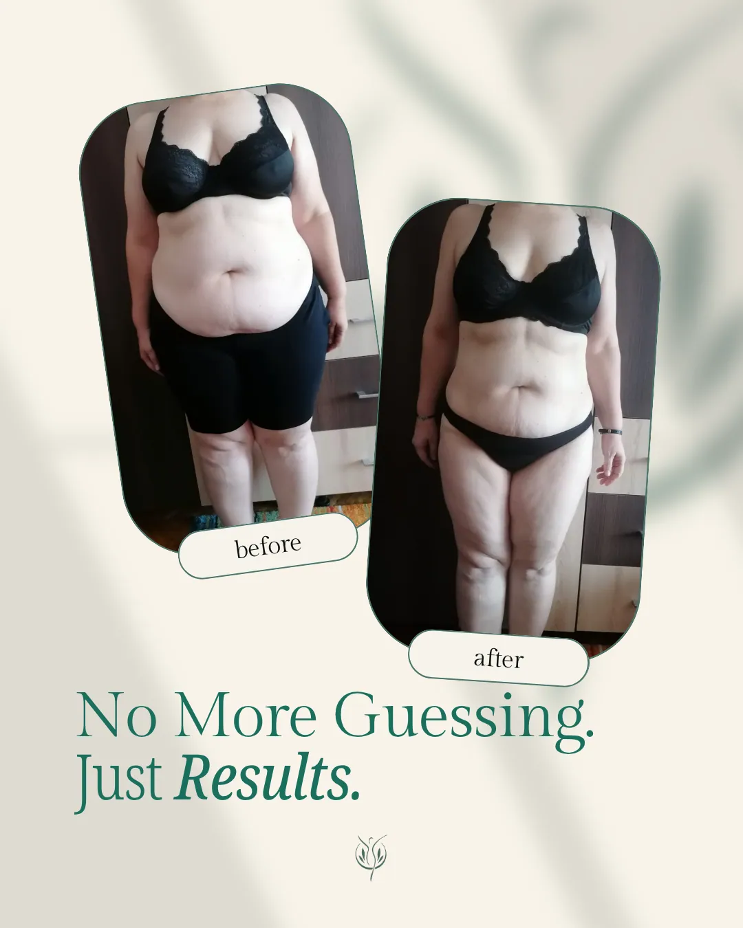 Client before and after. No more guessing. Just results.