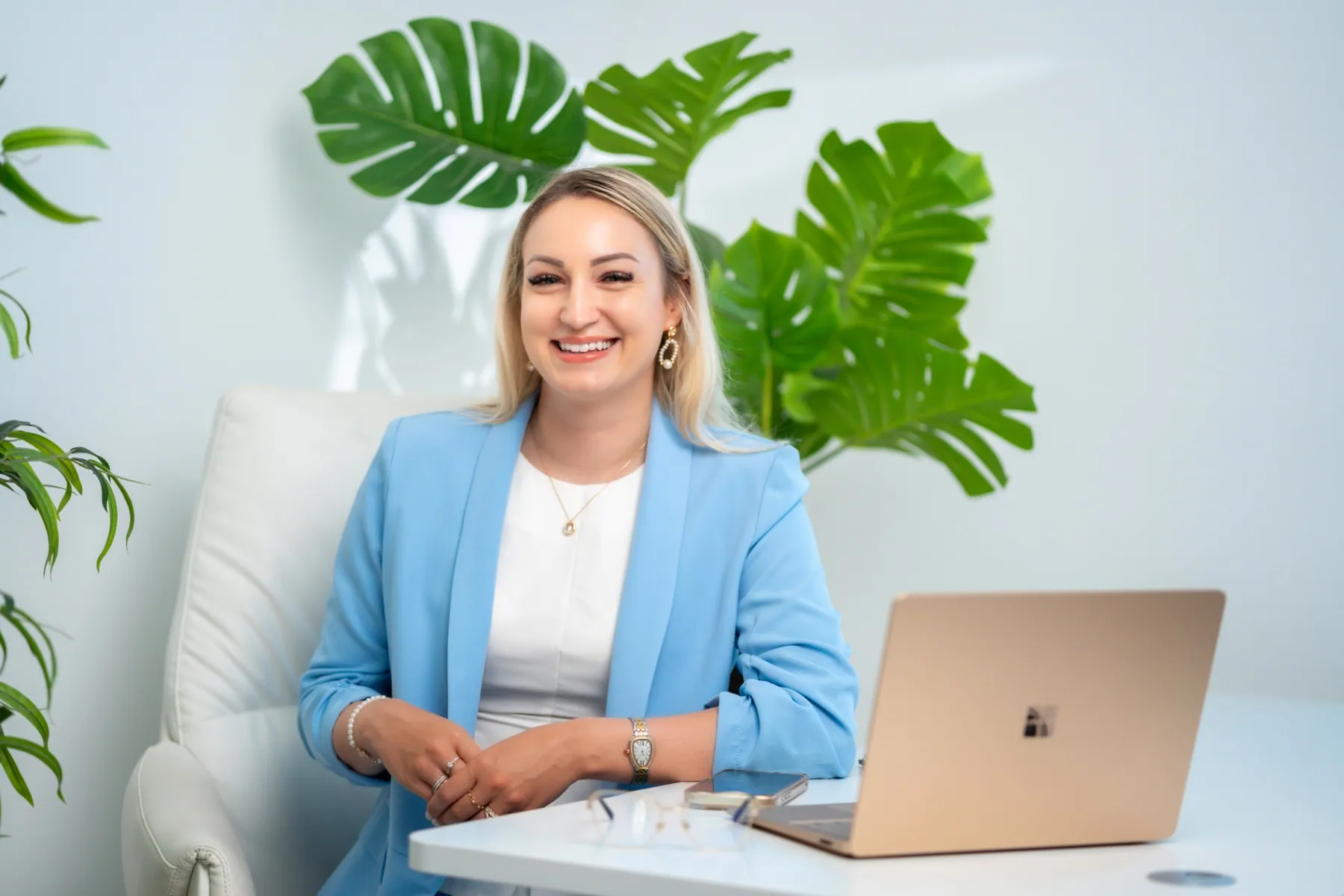 Adri Daniel, founder of The Hormone Method, in a quiet workspace